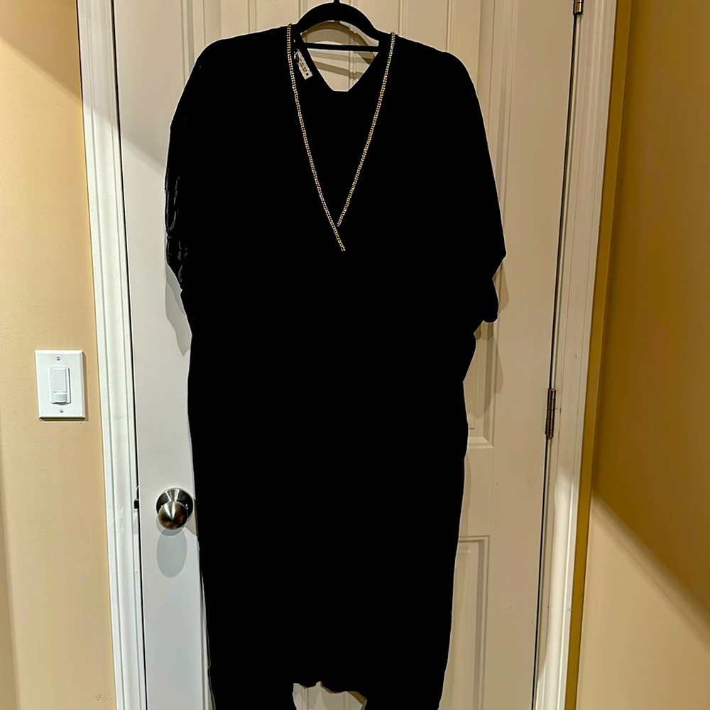 Zara Kaftan black Size L. Fits loose.